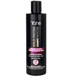 Protective shampoo coloured hair Gold Protein With ricin and coconut oils and soy protein (300 ml)
