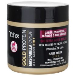 Hair mask multifunctional coloured hair Gold Protein (400 ml)